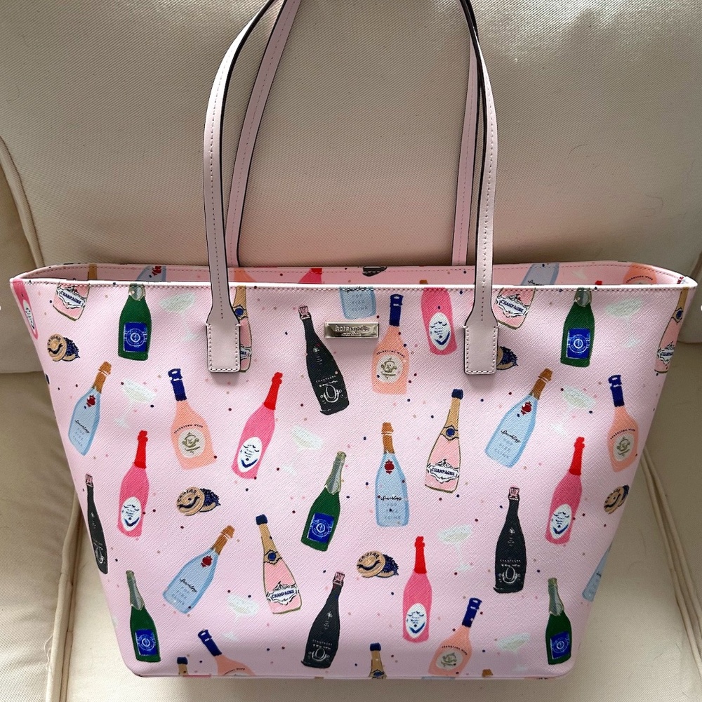 NWT Kate Spade Champagne Tote